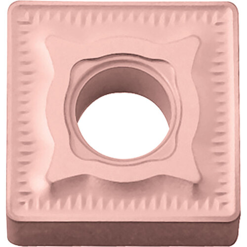 SNMG 432 GC CA320, 1/32″ Corner Radius, 3/16″ Thick, 1/2″ Inscribed Circle, TiCnulll2O3/Ti, Square, Turning Indexable Insert