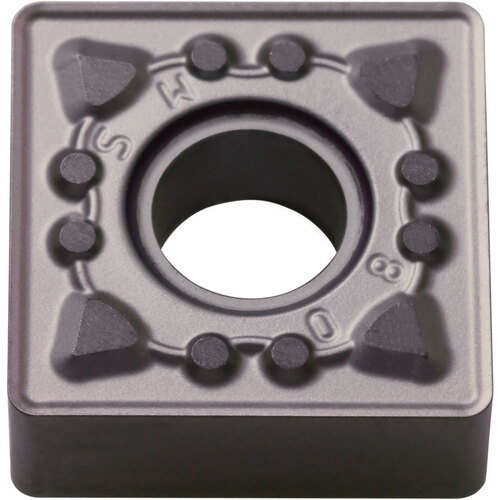 SNMG 434 MS PR1535, 1/16″ Corner Radius, 3/16″ Thick, 1/2″ Inscribed Circle, MEGACOAT NANO, 90 Degree Square, Turning Indexable Insert