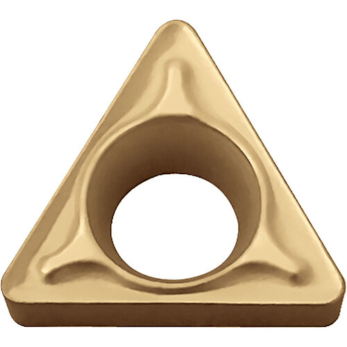 TBMT 1211 DP CA525, 1/64″ Corner Radius, 1/16″ Thick, 5/32″ Inscribed Circle, TiCnulll2O3/TiN, Triangle, Turning Indexable Insert