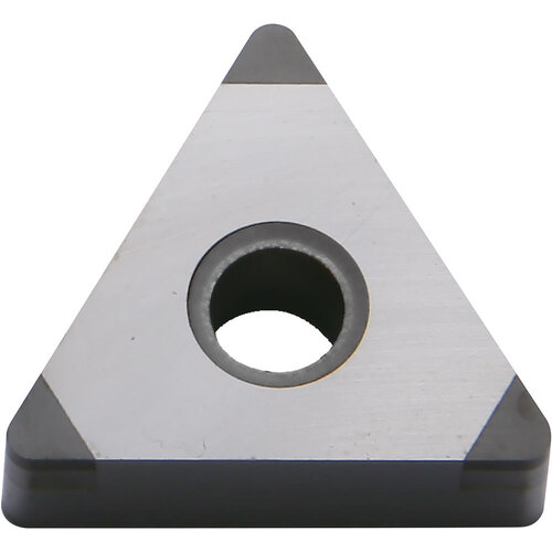 TNGA 331 ME KBN570, 1/64″ Corner Radius, 3/16″ Thick, 3/8″ Inscribed Circle, Triangle, Turning Indexable Insert