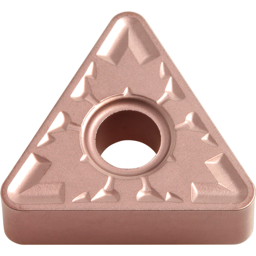 TNMG 332 ZS CA320, 1/32″ Corner Radius, 3/16″ Thick, 3/8″ Inscribed Circle, TiCnulll2O3/Ti, Triangle, Turning Indexable Insert