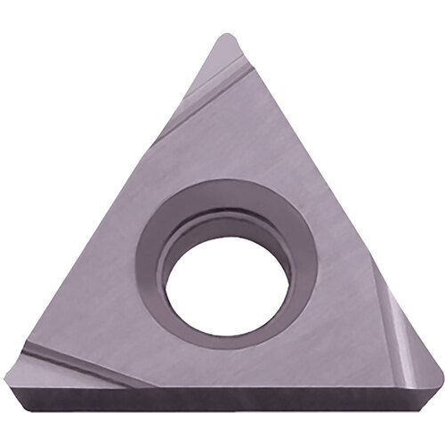 TPGH 3205 PR1725, 0.008″ Corner Radius, 1/8″ Thick, 3/8″ Inscribed Circle, MEGACOAT NANO PLUS, 60 Degree Triangle, Turning Indexable Insert