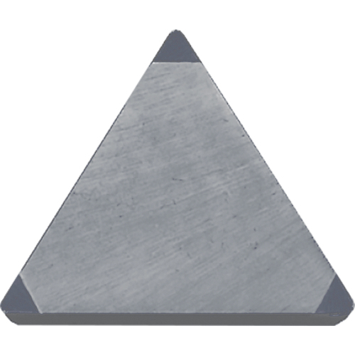TPG 221 KBN525, 1/64″ Corner Radius, 1/8″ Thick, 1/4″ Inscribed Circle, 60 Degree Triangle, Turning Indexable Insert