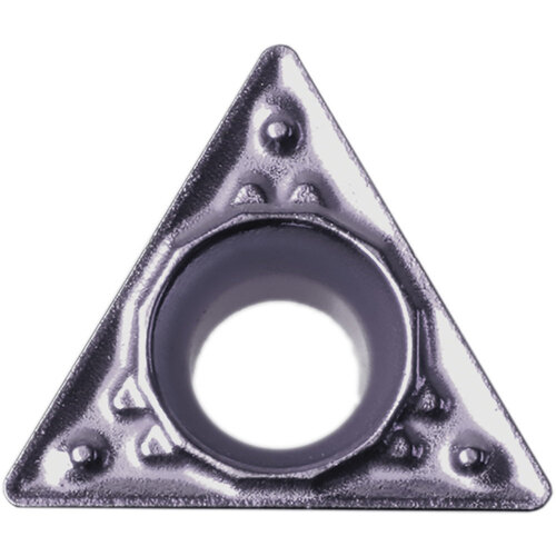 TPMT 2205 HQ PR1725, 0.008″ Corner Radius, 1/8″ Thick, 1/4″ Inscribed Circle, MEGACOAT NANO PLUS, 60 Degree Triangle, Turning Indexable Insert