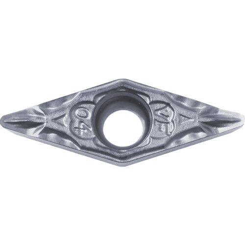 VCMT 15151 VF PR1725, 1/64″ Corner Radius, 3/32″ Thick, 3/16″ Inscribed Circle, MEGACOAT NANO PLUS, 35 Degree Diamond, Turning Indexable Insert