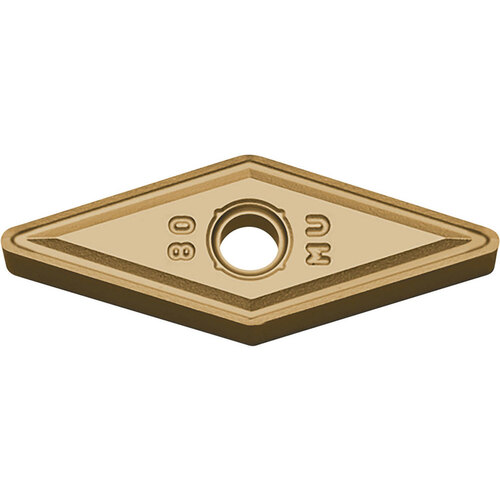 VNMG 331 MU CA6515, 1/64″ Corner Radius, 3/16″ Thick, 3/8″ Inscribed Circle, TiCnulll2O3/TiN, Diamond, Turning Indexable Insert