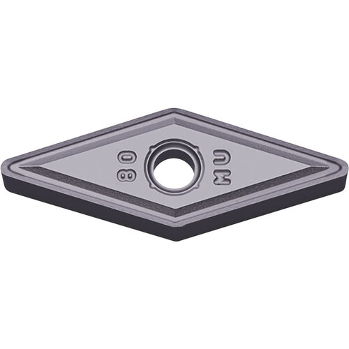 VNMG 331 MU PR1535, 1/64″ Corner Radius, 3/16″ Thick, 3/8″ Inscribed Circle, MEGACOAT NANO, Diamond, Turning Indexable Insert