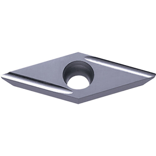VPET 2205 MF-USF PR1225, 0.0079″ Corner Radius, 1/8″ Thick, 1/4″ Inscribed Circle, MEGACOAT, Diamond, Turning Indexable Insert