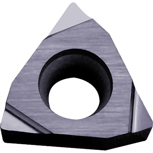 WBET 15151 F PR1725, 1/64″ Corner Radius, 3/32″ Thick, 3/16″ Inscribed Circle, MEGACOAT NANO PLUS, 80 Degree Trigon, Turning Indexable Insert