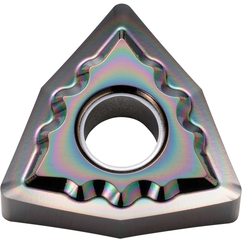 WNGG 432 AH PDL025, 1/32″ Corner Radius, 3/16″ Thick, 1/2″ Inscribed Circle, C, Trigon, Turning Indexable Insert