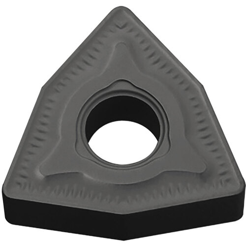 WNMG 432 GC CA4515, 1/32″ Corner Radius, 3/16″ Thick, 1/2″ Inscribed Circle, TiCl2O3, 80 Degree Trigon, Turning Indexable Insert