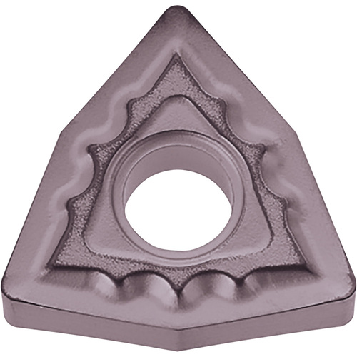 WNMG 431 TK PR1535, 1/64″ Corner Radius, 3/16″ Thick, 1/2″ Inscribed Circle, MEGACOAT NANO, 80 Degree Trigon, Turning Indexable Insert