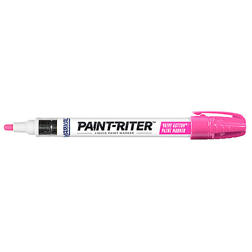 FLUORESCENT PINK PAINT MARKER