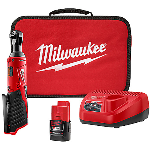 M12 Cordless 3/8″ Lithium-Ion Ratchet Kit