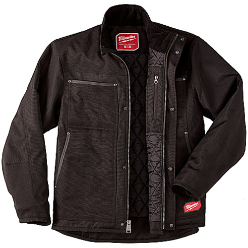 Traditional Jacket; Stand Up Collar, Polyester, Small (S), Black, Men