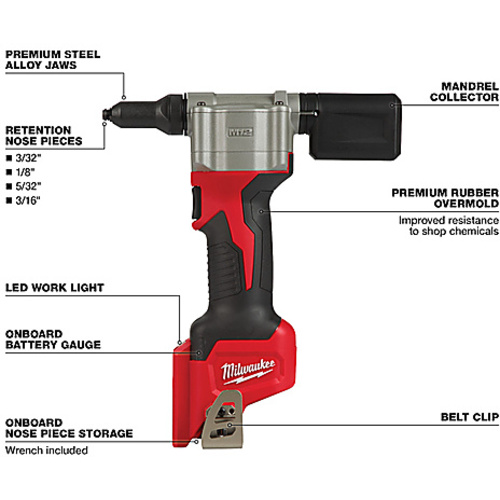 ‎2550-20 M12 RIVET TOOL