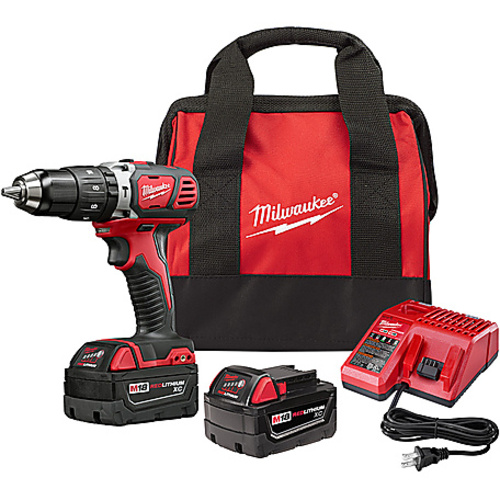 M18 1/2″ Compact Hammer Drill/Driver Kit