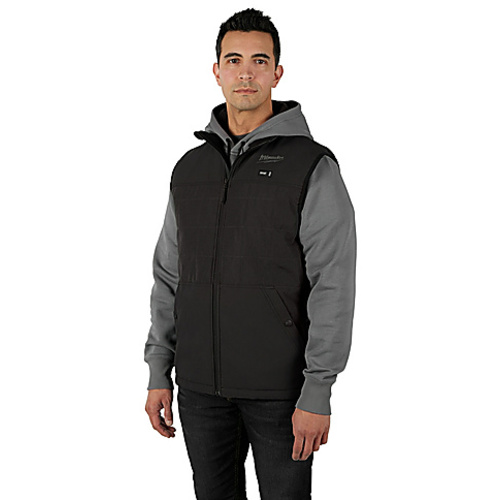 M12 BLK HEAT AXIS VEST XL