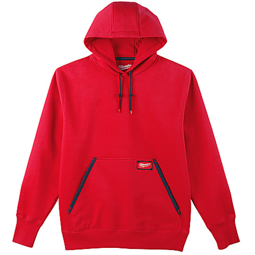 HD PULLOVER HOODIE RED XL
