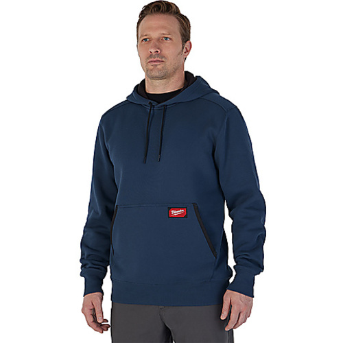 MID PULLOVR HOODIE BLUE S