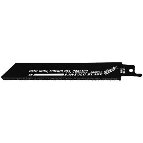6″ Carbide Grit SAWZALL Blade (50 Pk)