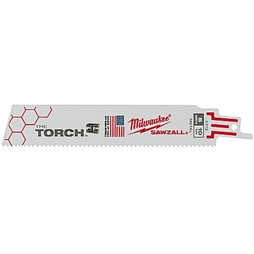 ‎6″ 10 TPI The Torch SAWZALL Blades (Bulk - 100 Pk)