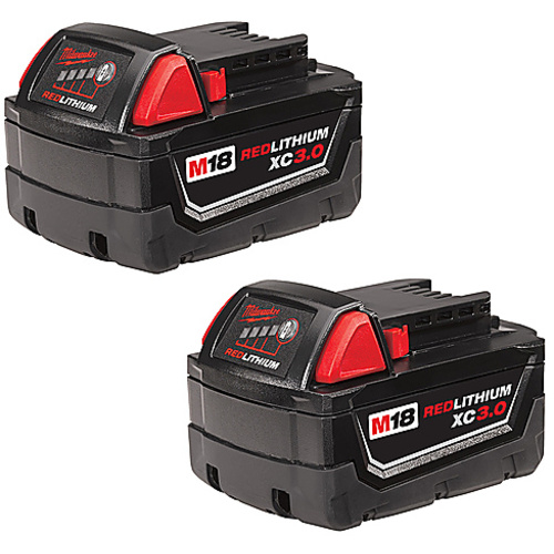 M18 REDLITHIUM XC3.0 Battery 2-Pack