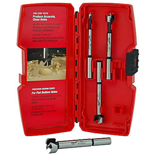 4PC Forstner Bit Set
