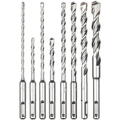 8PC M/2 2-CTR DRL BIT KIT