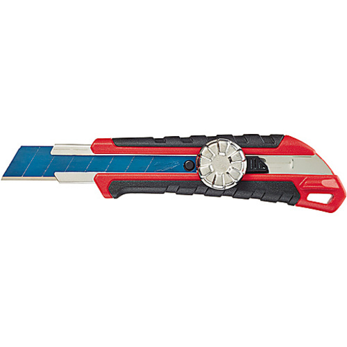 18mm Snap Off Knife with Metal Lock and Precision Cut Blade