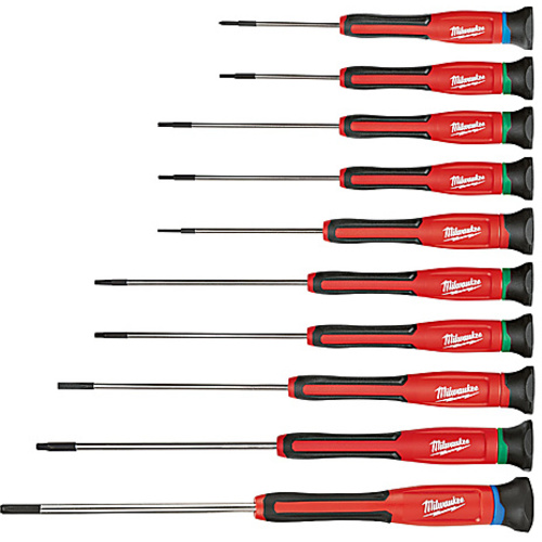 10PC PREC SCREWDRIVER SET