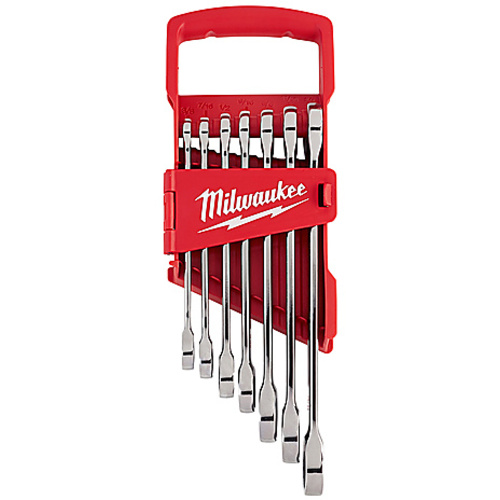 7PC RATCHET COMB WR SAE
