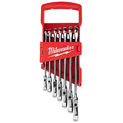 7PC SAE RATCH COMB WR SET