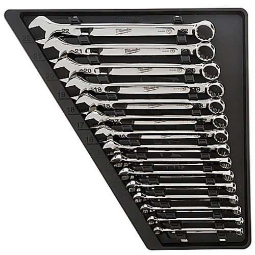 15pc Combination Wrench Set - Metric