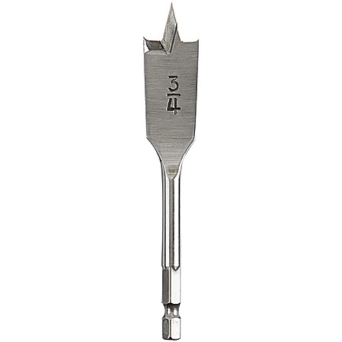 3/4 × 4.5 FLAT BORING BIT
