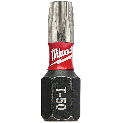SHOCKWAVE 1″ T50 IMPACT BIT 25PK