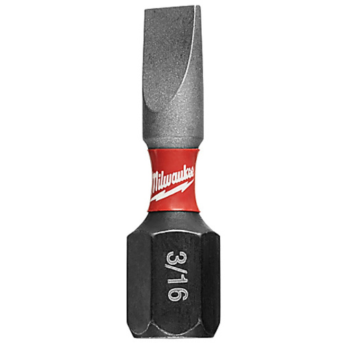 Shockwave Impact Slotted 3/16″ Insert Bits (2PK)