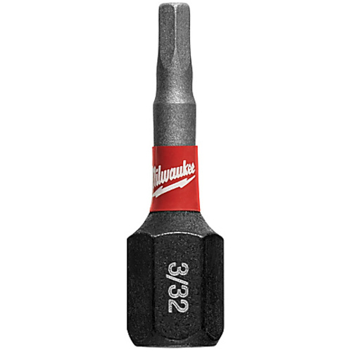 1″ Insert Bit Hex 3/32″ Bulk 25