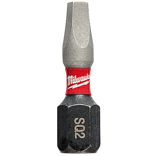 SHOCKWAVE Impact Square Recess #2 Insert Bits (Bulk 25)