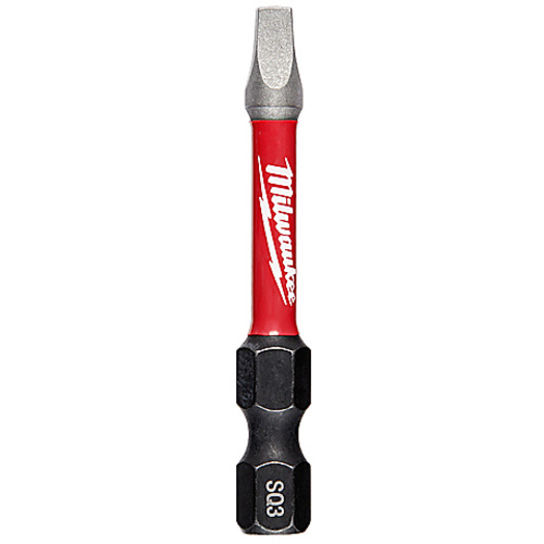 SHOCKWAVE 2″Impact Square Recess #3 Power Bits (Bulk 25)