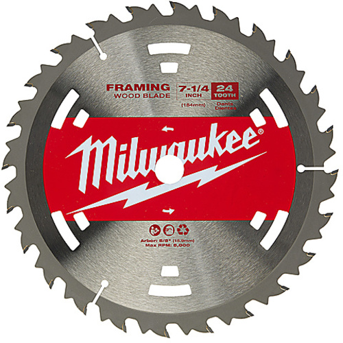 ‎7-1/4″ 24T CIRC SAW BLD