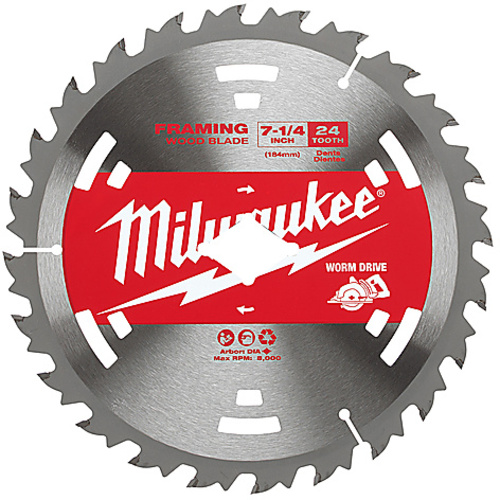‎7-1/4″ 24T CIRC SAW BLD