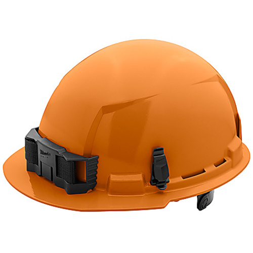ORG FR BRIM HARDHAT 6PT E