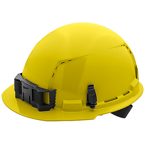 YLW FR BRIM HARDHAT 4PT C