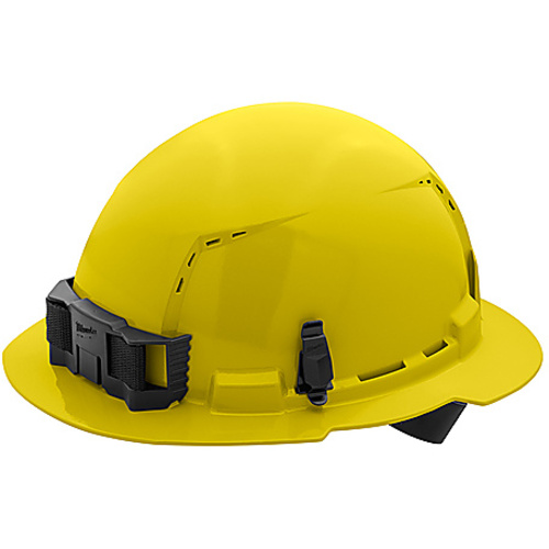 YLW FL BRIM HARDHAT 4PT C