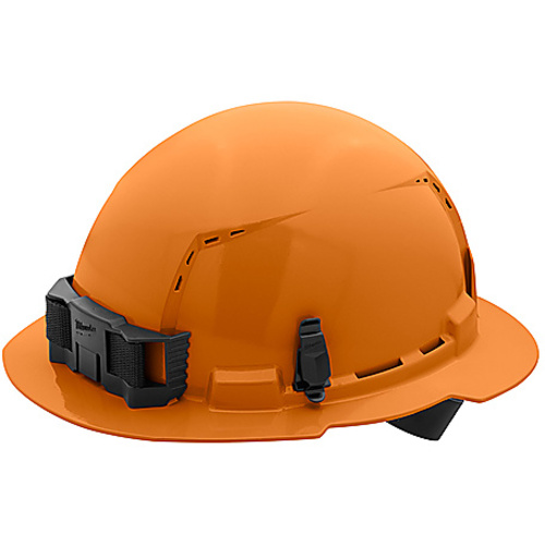 ORG FL BRIM HARDHAT 4PT C