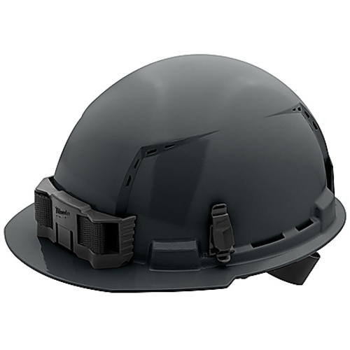 GRY FR BRIM HARDHAT 4PT C
