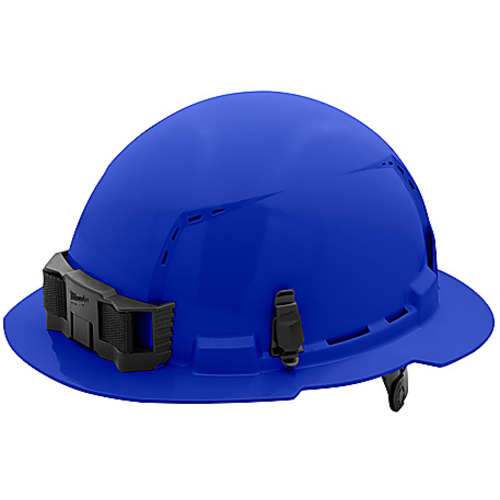 BLU FL BRIM HARDHAT 6PT C
