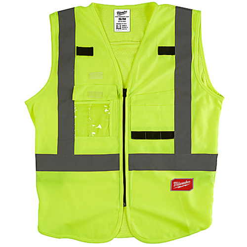 HV YELLOW SAFETY VEST-S/M