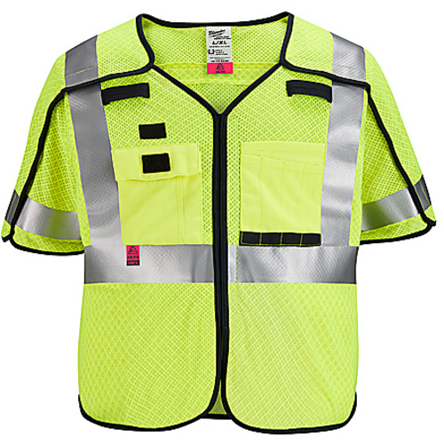 AR/FR CL3 YL SFT VEST-S/M